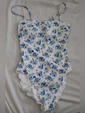 Victoria's Secret Floral Print One Piece Swimsuit